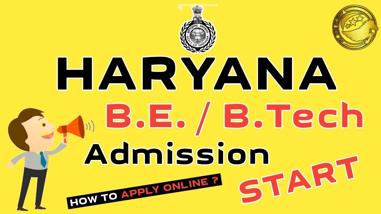 Haryana B.Tech Admission 2020-21 | B.Tech Fee Eligibility Seats ...