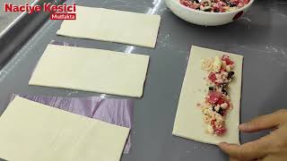 Puff Pastry Wrap (bite pastries) - Naciye Kesici - Recipes