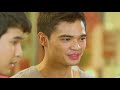 paolo gives candy a bouquet of flowers wansapanataym