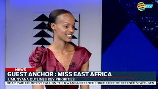 GUEST ANCHOR: Miss East Africa dreams of being a Rwandan diplomat