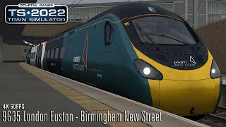 9G35 London Euston - Birmingham New Street - WCML South - Class 390 - TS2022