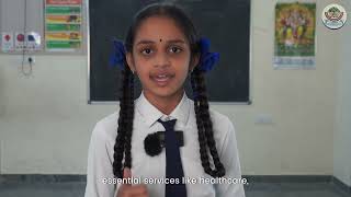 Smart Savings: Sanjana (Class 6) Shares Her Budgeting Journey | Maitri English School 🌟