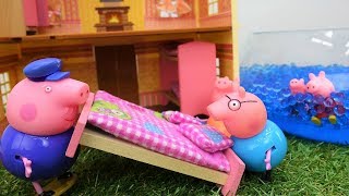 Peppa Pig Toys in Peppa Pig New House | Toy furniture for toys