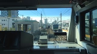 りんかい線新木場-国際展示場間（前面展望）JR東E233系