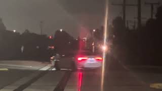 BNSF 3039 leads the second local back towards Watson Yard at Sepulveda Blvd