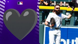 Rockies honor Charlie Blackmon in his FINAL game!