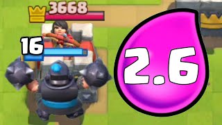 level 16 mega knight is balanced