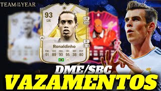 VAZOU TUDO 🧙‍♂️ VAZAMENTOS DME/SBC dos TOTY´s com RONALDINHO | BALE | STAM no EA FC 25