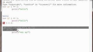 Python Tutorial 6 - Flow Control part 2 - Two Way Decisions