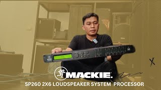 DLMS MACKIE SP260 2X6 LOUDSPEAKER SYSTEM PROCESSOR