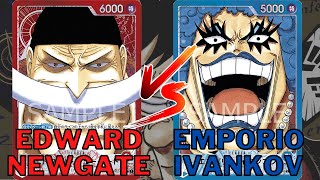 [One Piece TCG] Edward Newgate vs Emporio Ivankov - is the One Piece real?