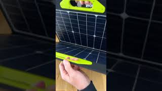 New RYOBI 60-Watt Foldable Solar Panel ♻️ 🔆