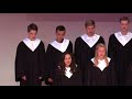 Let Every Thankful Heart Faith Randolph Choir Mock arr Nolan at Dordt College April 2018