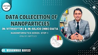 Data Collection of Nanoparticles | NBI | FTIR | Step-1| Lecture 437 | Dr. Muhammad Naveed