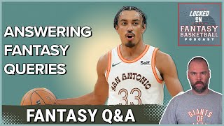 NBA Fantasy Basketball: Josh & Kingy's Mailbag - Tre Jones, Draymond & More #NBA #fantasybasketball