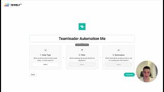 Sembly AI + TeamLeader Automation Tutorial