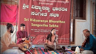 Raghuvara Nannu| Kalpana Swaram| PantuvaraLi raga| Mishra Korappu| Medha Vidyabhushan |