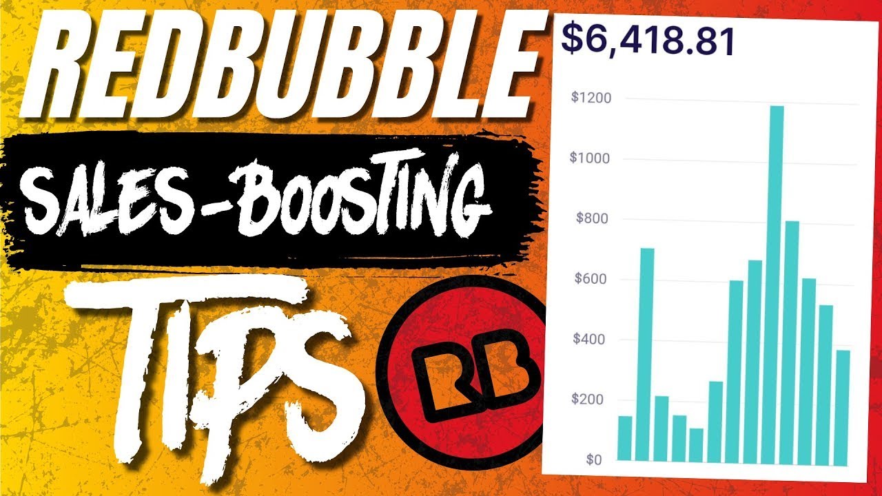 Redbubble Sales Boosting Tips Youtube