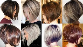 35 High Stacked Inverted Bob Haircuts For Adgy Dramatic Look With Amazing Hair Dye Color Ideas 2025
