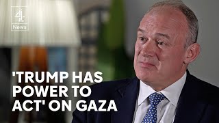 Lib Dem's Ed Davey on Gaza, Trump and Farage