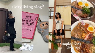 Cozy living mini vlog🧸|| Pinterest inspired fits 🎀|| outing with friends🍥