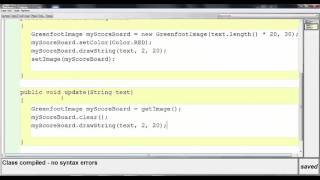 Pong 7A - Keep Score With Static Ints - HD