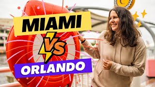Miami vs Orlando: ¿Cuál es la mejor ciudad para vivir? (desde el punto de vista de una inmigrante)