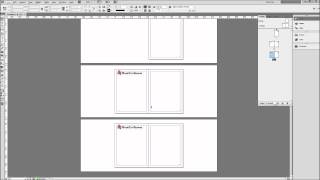 InDesign Tutorial: Using Master Pages to Create Templates -HD-