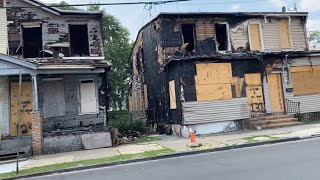 Driving through America poorest city, Camden New Jersey