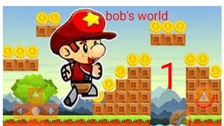 Bob's world  level 1 walk through by fun #fun #funworld #gaming