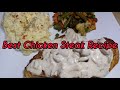 Grilled Chicken Recipe | Creamy Mushroom Sauce Recipe | Chicken Steak Recipe | Mashed Potatoes