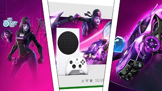 New Fortnite Exclusive Bundle! (Xbox Series S Midnight Drive Bundle)