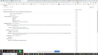 Using the Journal Search Tool for your Article Review Research Assignment