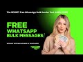 How to Send Bulk WhatsApp Messages Without Getting Blocked (Free Tool 2025)