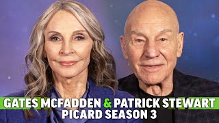 Patrick Stewart & Gates McFadden Say Star Trek: Picard Season 3 Is Dangerous & Emotional