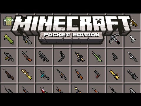 New Weapons in Minecraft Pocket Edition New Weapons in Minecraft Pocket Edition