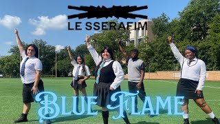 [KPOP IN PUBLIC AUSTIN] LE SSERAFIM 르세라핌 - 'Blue Flame' Dance Cover by Kontrol Crew Texas