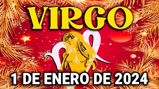 💲𝐄𝐥 𝐝𝐢𝐧𝐞𝐫𝐨 𝐥𝐥𝐞𝐠𝐚 𝐚 𝐭𝐢💲 Horóscopo de hoy Virgo ♍ 1 de Enero de 2024|Tarot