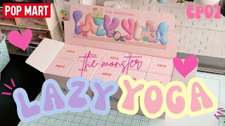 Ep07 UNBOXING LAZY YOGA THE MONSTER FULL COLLECTIONS | POPMART | TheWardEllaClub! 2024