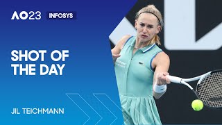 Teichmann's Lovely Lob | Infosys Shot of Day 3 | Australian Open 2023