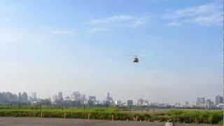 水湳機場空勤隊直升機起飛