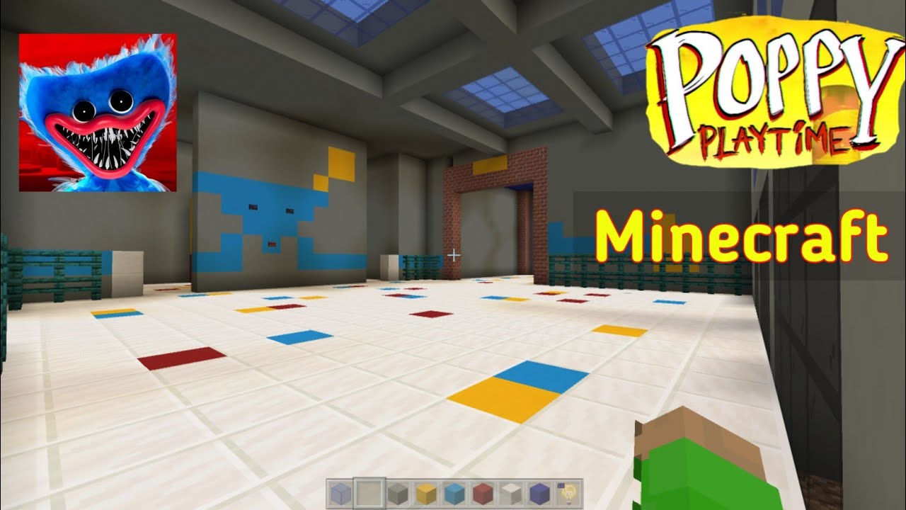 Let's Make Poppy Playtime Chapter 1 Toy Factory In Minecraft. Part 1 ...