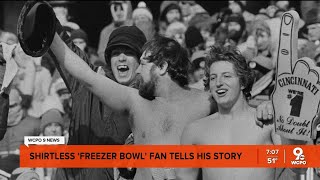 People thought he died. But the shirtless fan at the Freezer Bowl is still alive