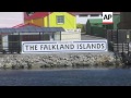 british defense secretary visits falkland