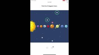 Easy Game - Brain Test Level 423 - Find the 5 biggest stars