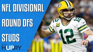 NFL Divisional Round Saturday DFS Studs | Hurry Up