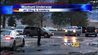 Manhunt underway in Colorado Springs