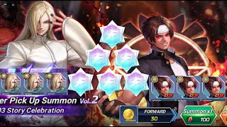 UE Fighter Summons Kusanagi and Saiki XIII🔥| The King of Fighters All Stars