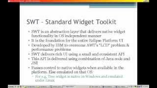 What is a Standard Widget Toolkit?