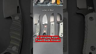 BEST EDC Fixed Blade Knives You've Ever Seen?! 💯🔥 Kizer Edition #shorts